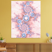 旅行ハート キャンバスプリント (インサイチュ (リビング))