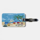 旅行バッグのラベル ラゲッジタグ (裏面横)