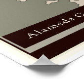 旅行バークレー ポスター (角)