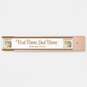 旅行パイロット休暇プランナー名プレート サインプレート (正面)