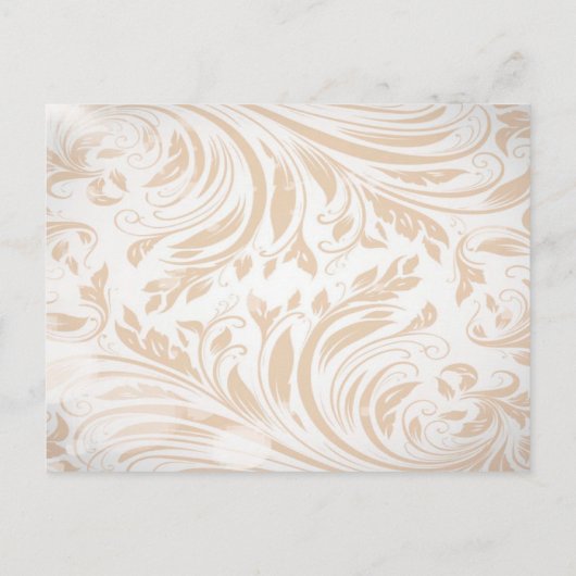 旅行パリエフィールタワーウェディング日付を保存 案内ポストカード (裏面)