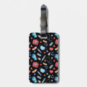 旅行パーソナライズされたナースギフト作業荷物タグ ラゲッジタグ (裏面縦)