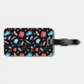 旅行パーソナライズされたナースギフト作業荷物タグ ラゲッジタグ (裏面横)