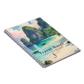 旅行パーソナライズされたフィリピン手帳 –  ノートブック (右側)