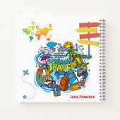 旅行パーソナライズされた計画 ノートブック (裏面)