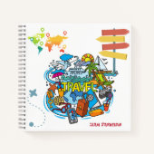 旅行パーソナライズされた計画 ノートブック (正面)