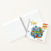 旅行パーソナライズされた計画 ノートブック (内部)