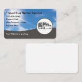 旅行パーティーバスレンタル名刺 名刺 (正面/裏面)