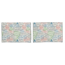 旅行ビザの切手