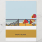 旅行ビーチ海サマーセイルボート チラシ (裏面)