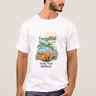 旅行ビーチTシャツデザイン Tシャツ
