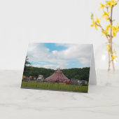 旅行フェア カード (黄色い花)