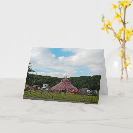 旅行フェア カード (黄色い花)