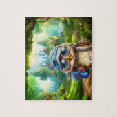 旅行フクロウ数々のル ジグソーパズル (縦)