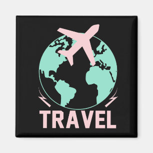旅行フライ感じフリー冷蔵庫用マグネット マグネット