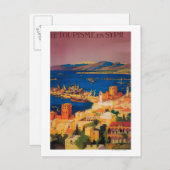 旅行フランスのポスター、シリアでのツーリング ポストカード (正面/裏面)