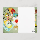 旅行フローラ風景 ポストカード (裏面)