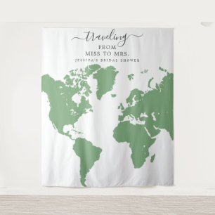 旅行フ恋しく思ロムからミセスブライダル タペストリー