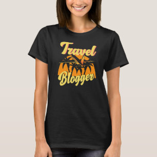旅行ブロガー旅行者ブログブログWanderlust T Tシャツ