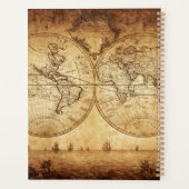 旅行プランナーと仕訳帳(ヴィンテージデザイン) プランナー手帳 (裏面)