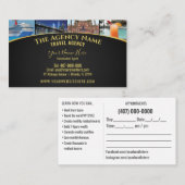 旅行プランナーエージェントテンプレート 名刺 (正面/裏面)