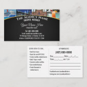 旅行プランナーエージェントテンプレート 名刺 (正面/裏面)