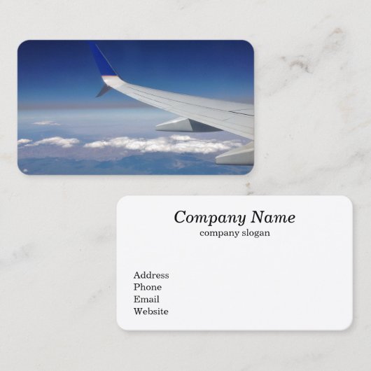 旅行プランナー名刺 名刺 (正面/裏面)