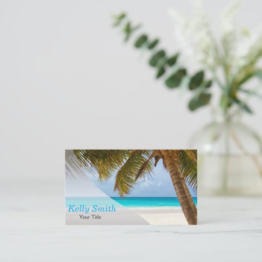 旅行プランナー庁 名刺 (スタンド正面)