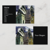 旅行プロフィールカード 名刺 (正面/裏面)