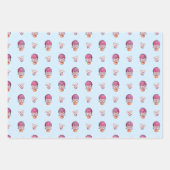 旅行ベアコレクション ラッピングペーパーシート (正面3)