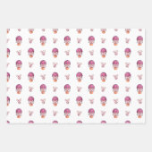 旅行ベアコレクション ラッピングペーパーシート (正面)