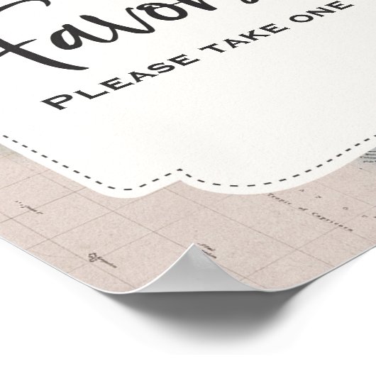 旅行ベビーシャワーお気に入りサインアドベンチャーシャワー ポスター (角)