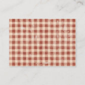 旅行ベビーシャワーヴィンテージブックリクエスト エンクロージャーカード (裏面)