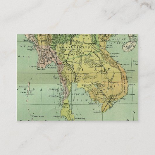 旅行ベビーシャワー推測バンプゲーム エンクロージャーカード (裏面)