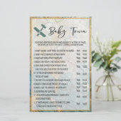 旅行ベビートリビアベビーシャワーゲーム (スタンド正面)