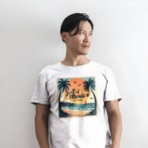 旅行ポスタースタイルメキシコ湾