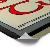 旅行ポスタートルコ，イスタンブール ポスター (角)