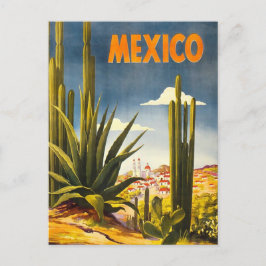 旅行ポスターメキシコ ポストカード