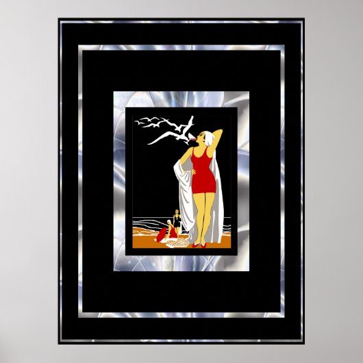 旅行ポスターヴィンテージニューヨークレッドバザース ポスター (正面)