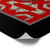 旅行ポスターヴィンテージニューヨークレッドバザース ポスター (角)