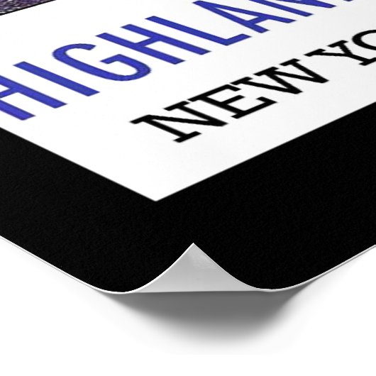 旅行ポスターヴィンテージハドソンニューヨーク ポスター (角)