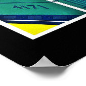 旅行ポスターヴィンテージボストンメイン鉄道 ポスター (角)