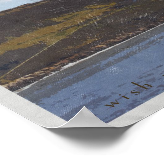 旅行ポスター東海岸ウィットバイヨークシャー ポスター (角)