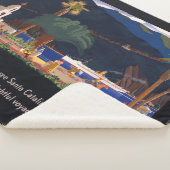 旅行ポスター – カリフォルニア州サンタカタリナ島 シェルパブランケット (3/4)