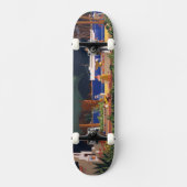 旅行ポスター – カリフォルニア州サンタカタリナ島 スケートボード (正面)