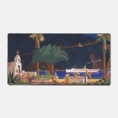 旅行ポスター – カリフォルニア州サンタカタリナ島 デスクマット (正面)