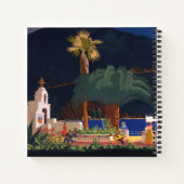 旅行ポスター – カリフォルニア州サンタカタリナ島 ノートブック (裏面)