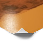 旅行ポスター、パリのロマンスカスタマイズ可能 フォトプリント (角)