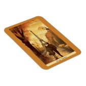 旅行ポスター、パリのロマンスカスタマイズ可能 マグネット (右側)