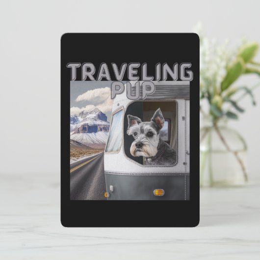 旅行ポープポストカードフラットホリデーカード シーズンカード (スタンド正面)